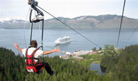 Icy Strait Point Zip Line