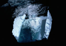 dry dock shaped iceberg