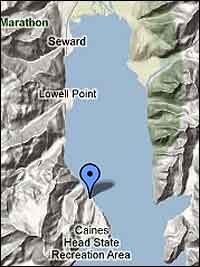 Spruce Glacier Public Use Cabin Map