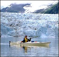 Sea Kayaking Aialik Glacier